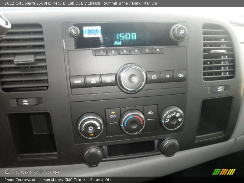 Controls of 2012 Sierra 3500HD Regular Cab Dually Chassis