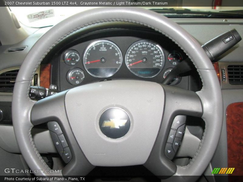 Graystone Metallic / Light Titanium/Dark Titanium 2007 Chevrolet Suburban 1500 LTZ 4x4