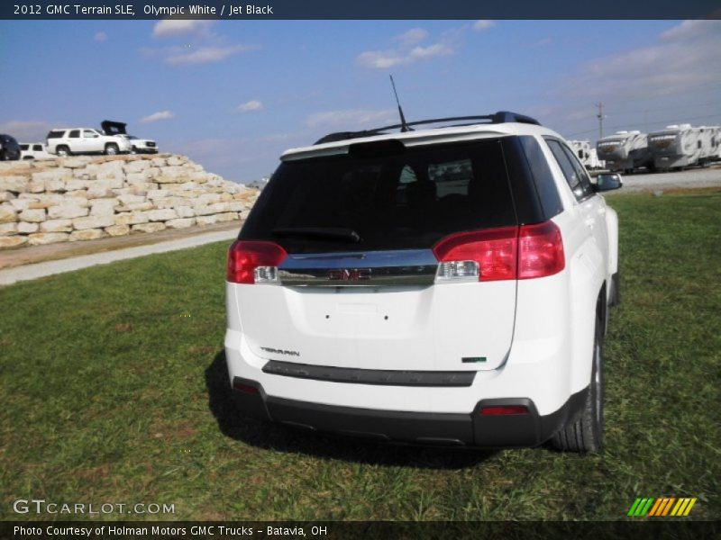 Olympic White / Jet Black 2012 GMC Terrain SLE
