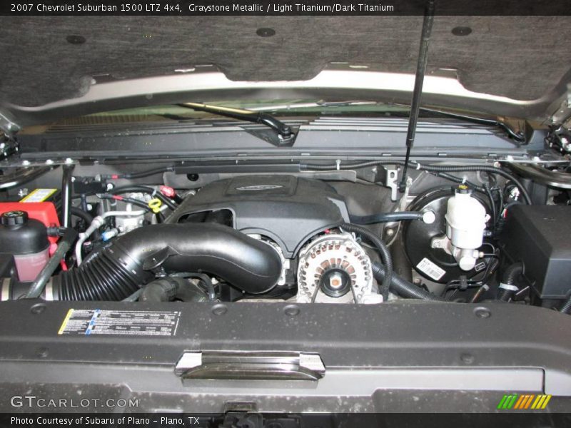 Graystone Metallic / Light Titanium/Dark Titanium 2007 Chevrolet Suburban 1500 LTZ 4x4