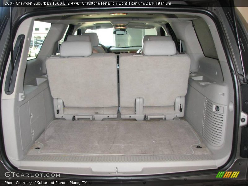 Graystone Metallic / Light Titanium/Dark Titanium 2007 Chevrolet Suburban 1500 LTZ 4x4