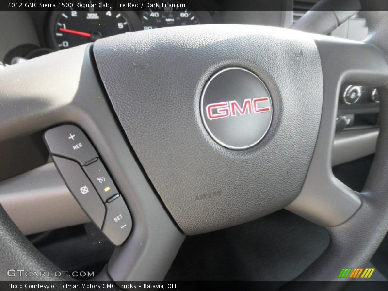 Fire Red / Dark Titanium 2012 GMC Sierra 1500 Regular Cab