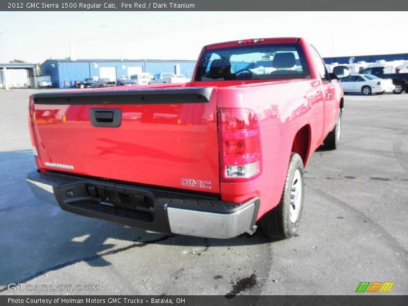 Fire Red / Dark Titanium 2012 GMC Sierra 1500 Regular Cab