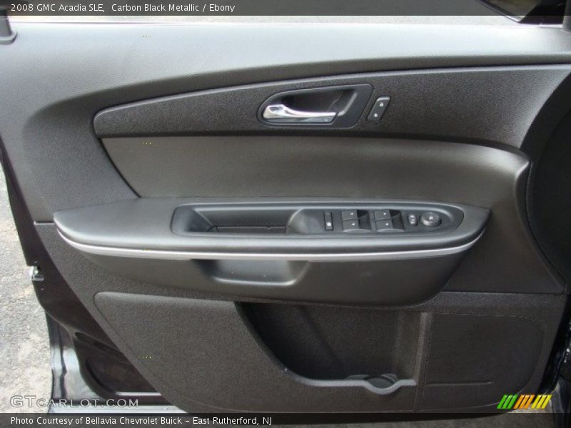 Carbon Black Metallic / Ebony 2008 GMC Acadia SLE