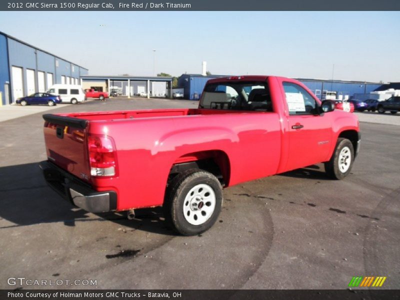 Fire Red / Dark Titanium 2012 GMC Sierra 1500 Regular Cab