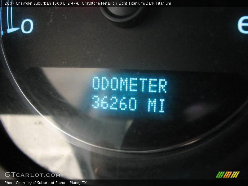 Graystone Metallic / Light Titanium/Dark Titanium 2007 Chevrolet Suburban 1500 LTZ 4x4