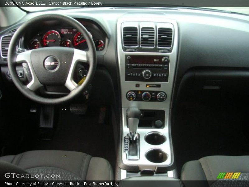 Carbon Black Metallic / Ebony 2008 GMC Acadia SLE