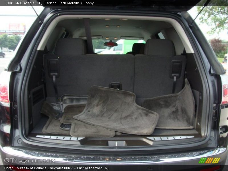 Carbon Black Metallic / Ebony 2008 GMC Acadia SLE