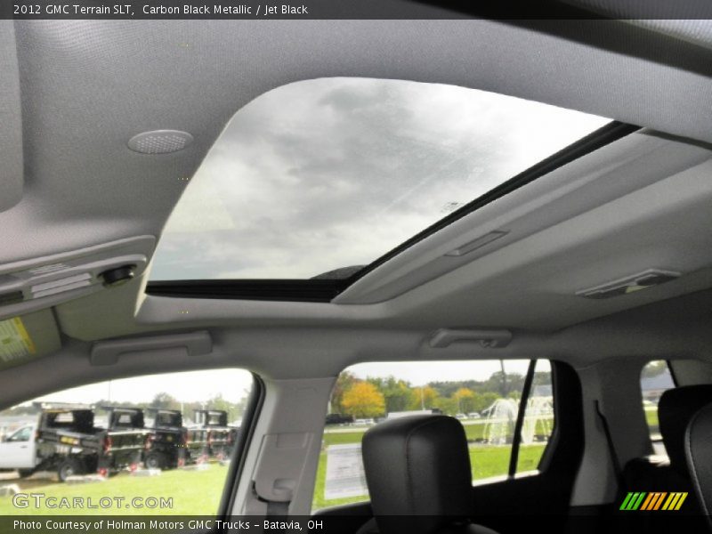 Carbon Black Metallic / Jet Black 2012 GMC Terrain SLT