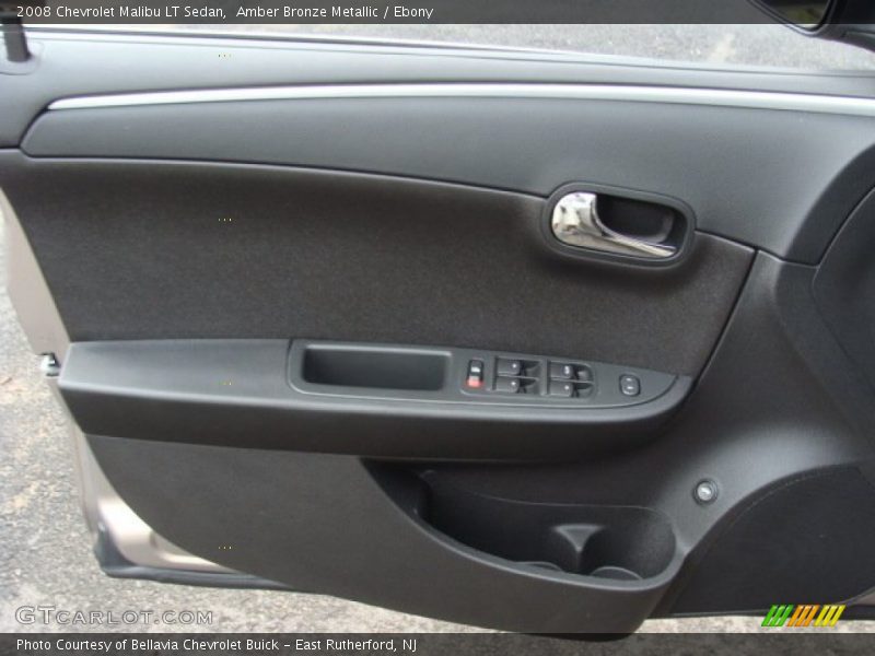 Amber Bronze Metallic / Ebony 2008 Chevrolet Malibu LT Sedan