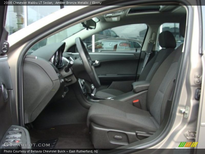 Amber Bronze Metallic / Ebony 2008 Chevrolet Malibu LT Sedan