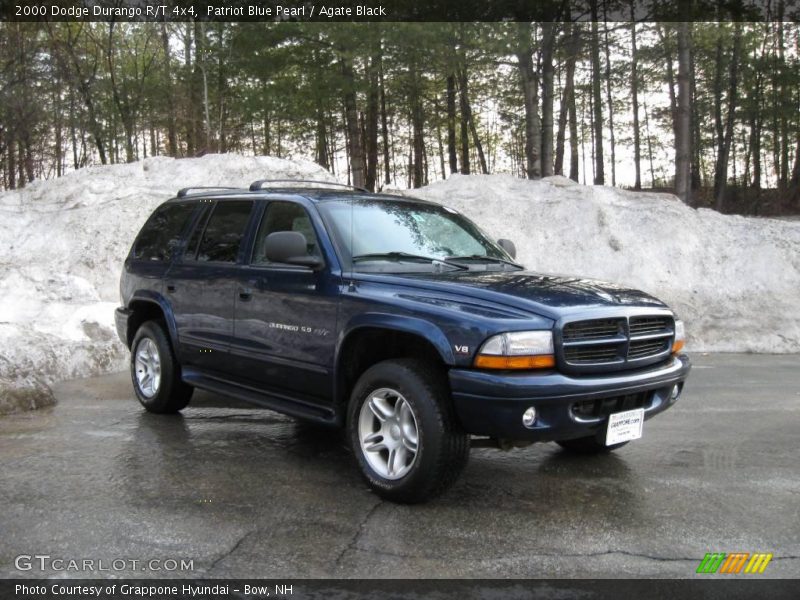 Patriot Blue Pearl / Agate Black 2000 Dodge Durango R/T 4x4
