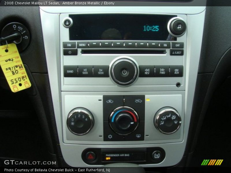 Amber Bronze Metallic / Ebony 2008 Chevrolet Malibu LT Sedan