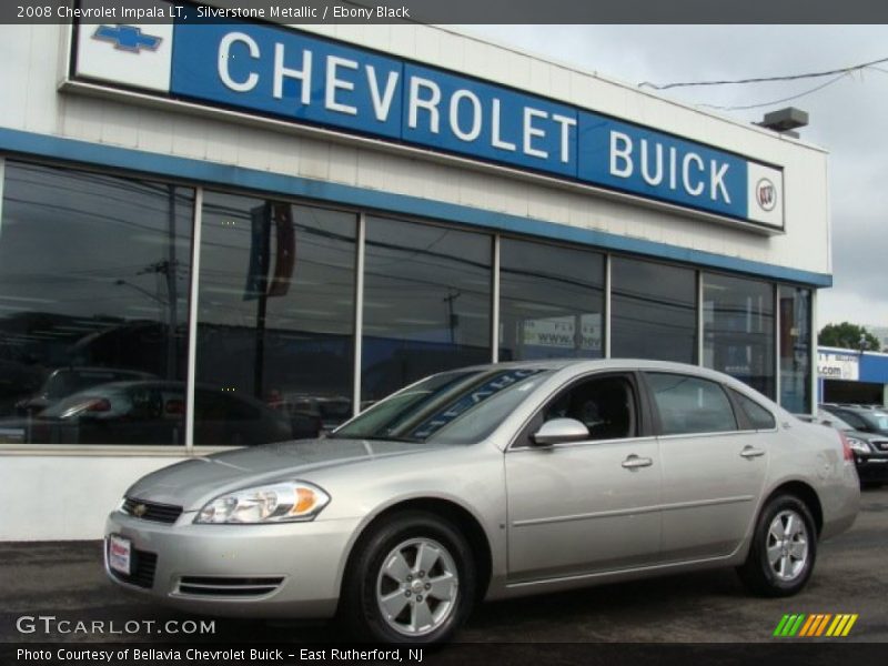 Silverstone Metallic / Ebony Black 2008 Chevrolet Impala LT