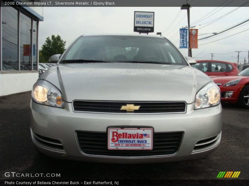 Silverstone Metallic / Ebony Black 2008 Chevrolet Impala LT
