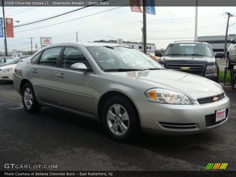 Silverstone Metallic / Ebony Black 2008 Chevrolet Impala LT