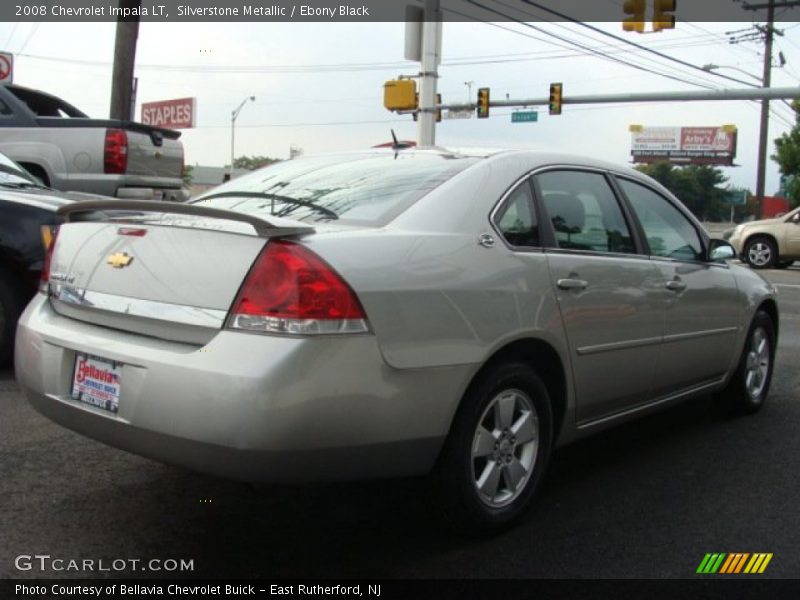 Silverstone Metallic / Ebony Black 2008 Chevrolet Impala LT