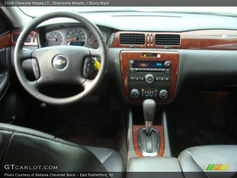 Silverstone Metallic / Ebony Black 2008 Chevrolet Impala LT