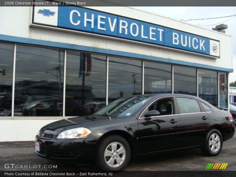 Black / Ebony Black 2008 Chevrolet Impala LT