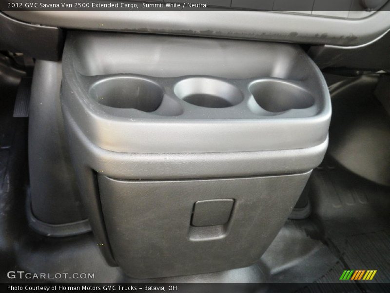 Summit White / Neutral 2012 GMC Savana Van 2500 Extended Cargo