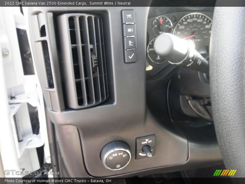 Summit White / Neutral 2012 GMC Savana Van 2500 Extended Cargo
