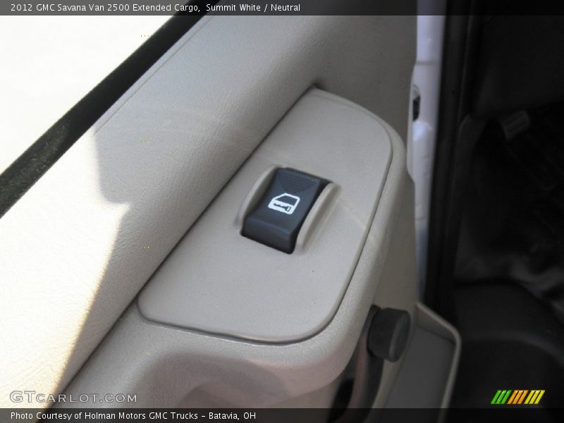 Summit White / Neutral 2012 GMC Savana Van 2500 Extended Cargo
