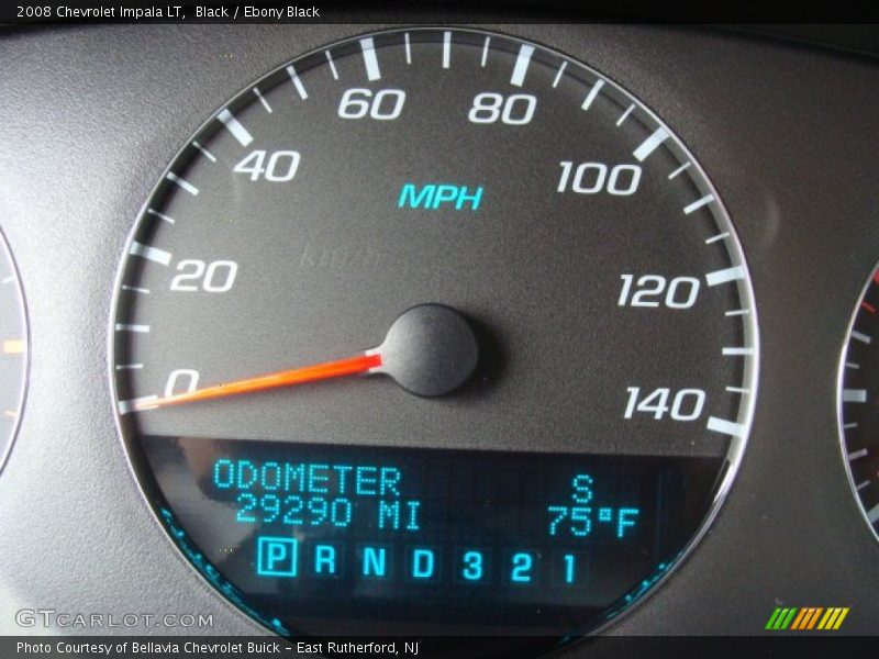 Black / Ebony Black 2008 Chevrolet Impala LT