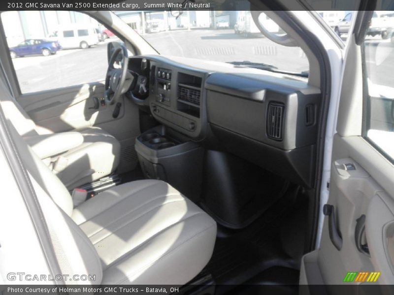 Summit White / Neutral 2012 GMC Savana Van 2500 Extended Cargo