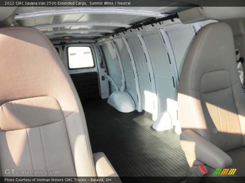Summit White / Neutral 2012 GMC Savana Van 2500 Extended Cargo