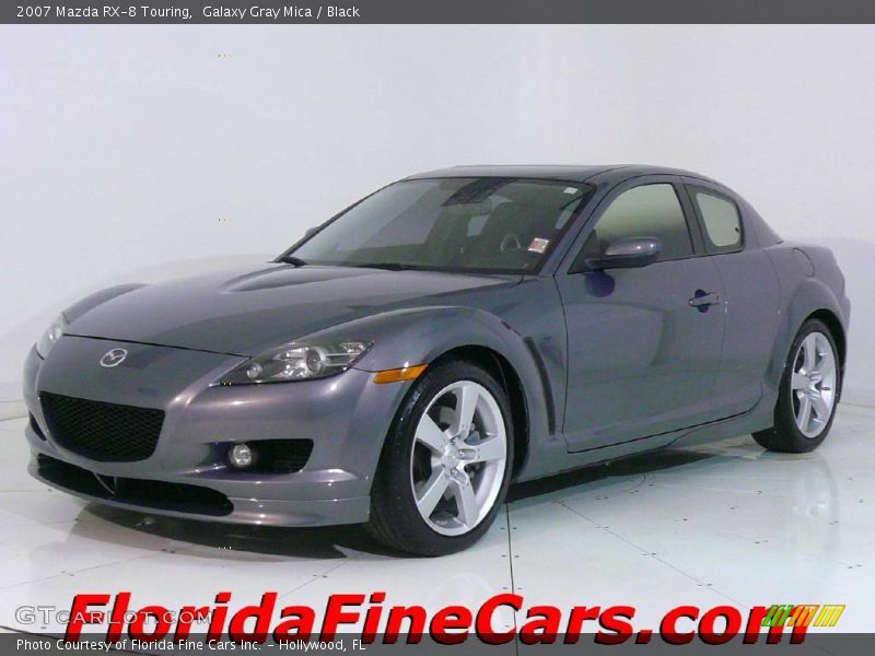 Galaxy Gray Mica / Black 2007 Mazda RX-8 Touring