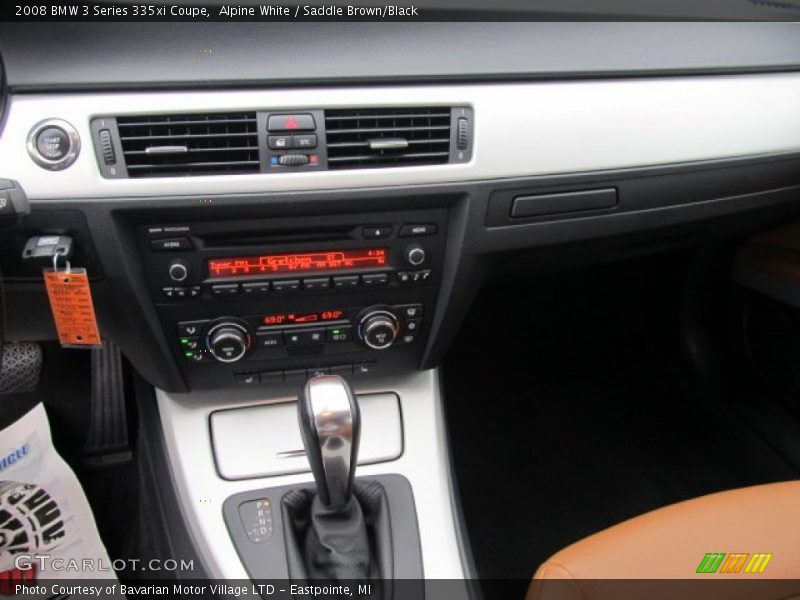 Alpine White / Saddle Brown/Black 2008 BMW 3 Series 335xi Coupe