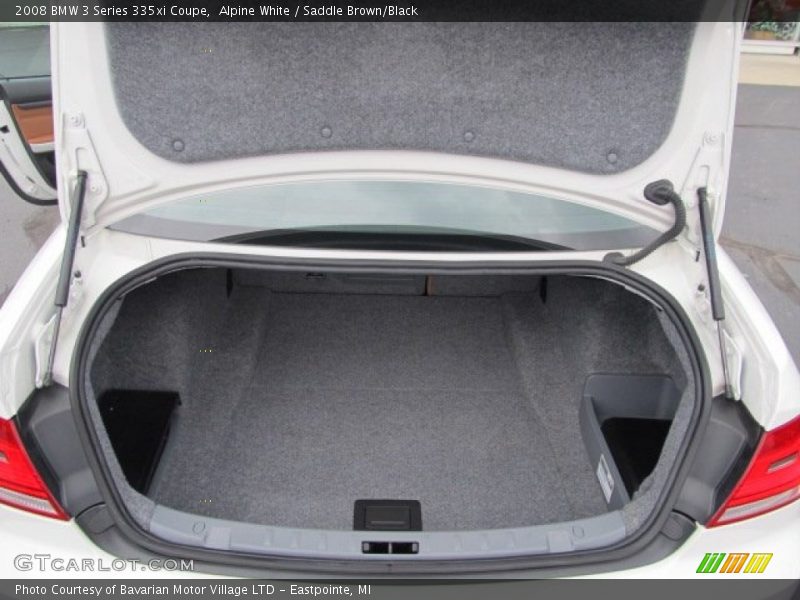 Alpine White / Saddle Brown/Black 2008 BMW 3 Series 335xi Coupe