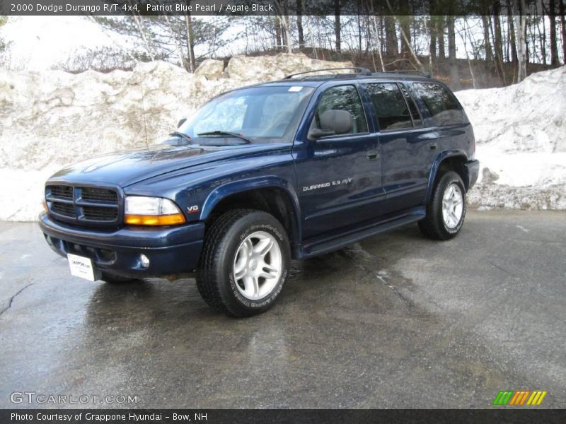 Patriot Blue Pearl / Agate Black 2000 Dodge Durango R/T 4x4