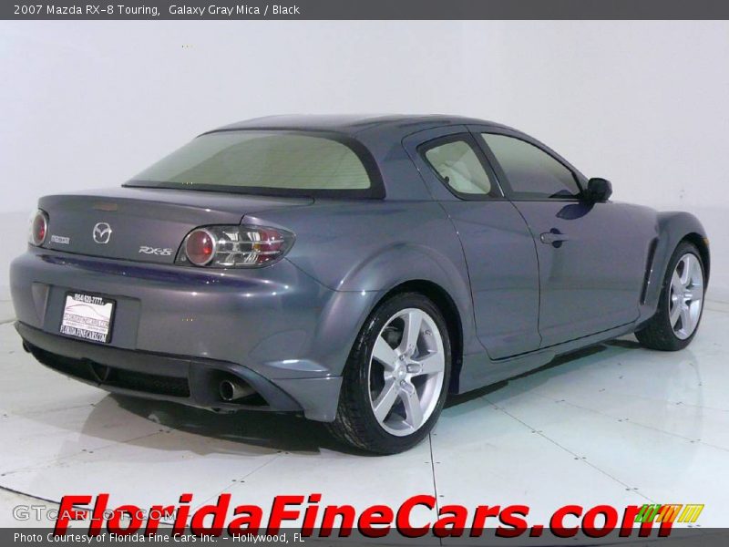 Galaxy Gray Mica / Black 2007 Mazda RX-8 Touring