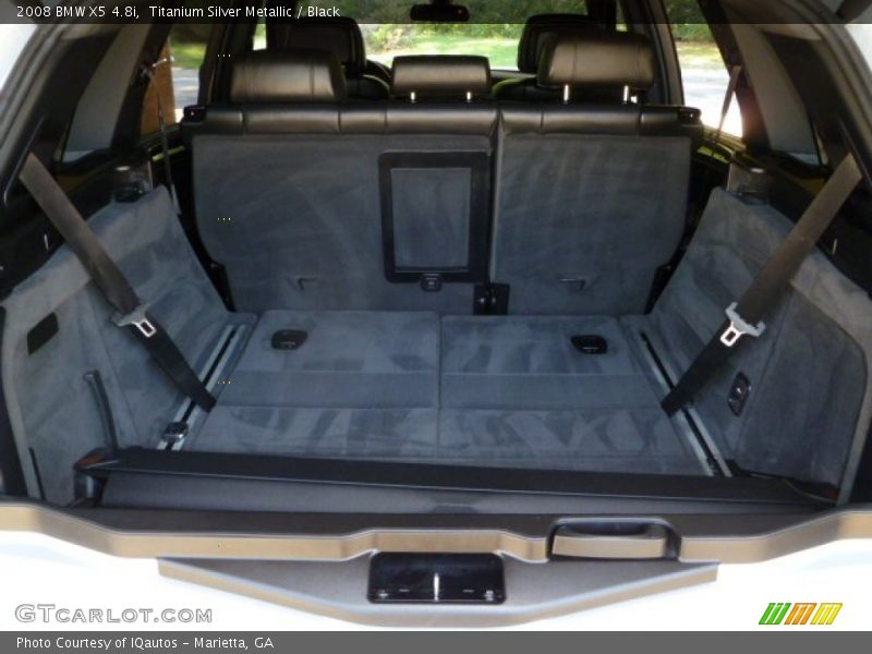 Titanium Silver Metallic / Black 2008 BMW X5 4.8i