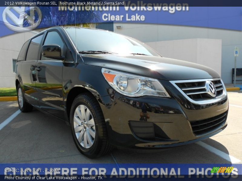 Nocturne Black Metallic / Sierra Sand 2012 Volkswagen Routan SEL