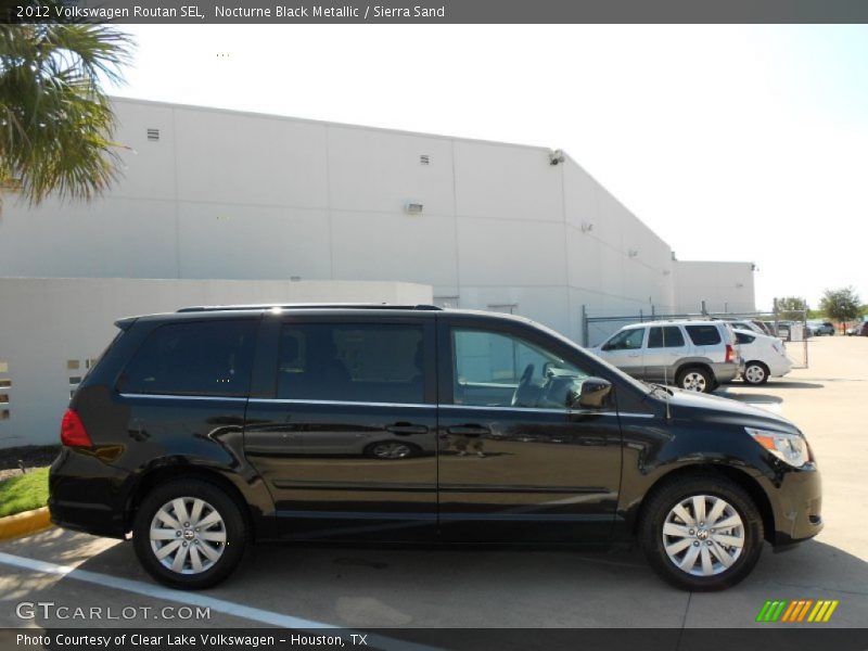 Nocturne Black Metallic / Sierra Sand 2012 Volkswagen Routan SEL
