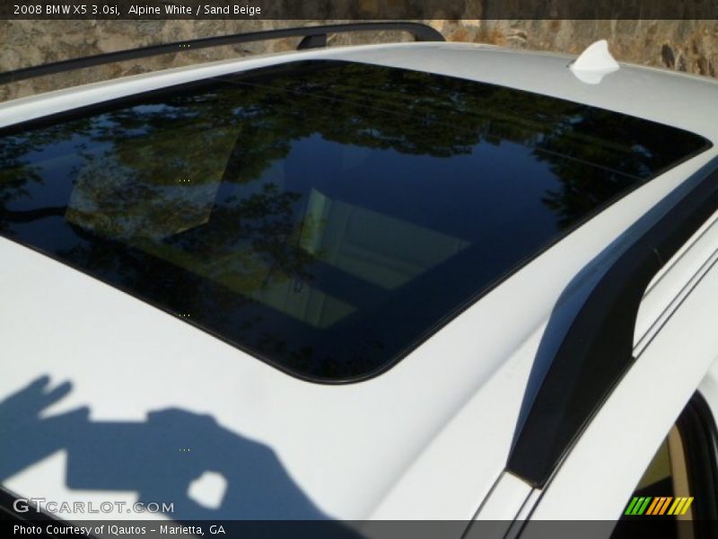 Alpine White / Sand Beige 2008 BMW X5 3.0si
