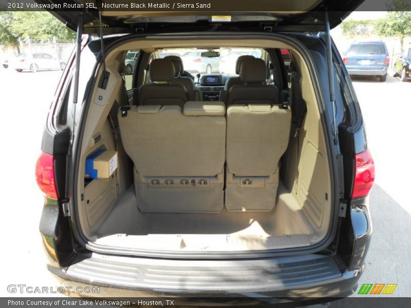 Nocturne Black Metallic / Sierra Sand 2012 Volkswagen Routan SEL