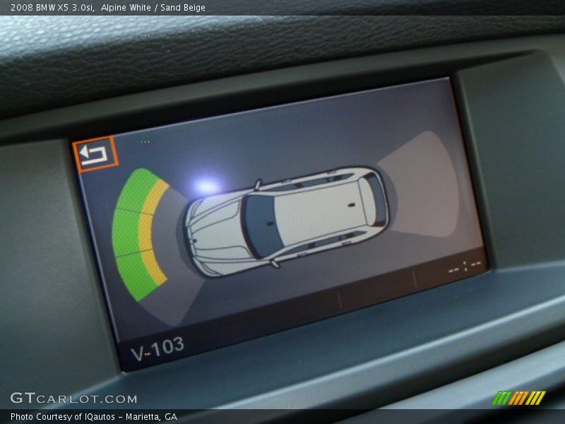 Alpine White / Sand Beige 2008 BMW X5 3.0si