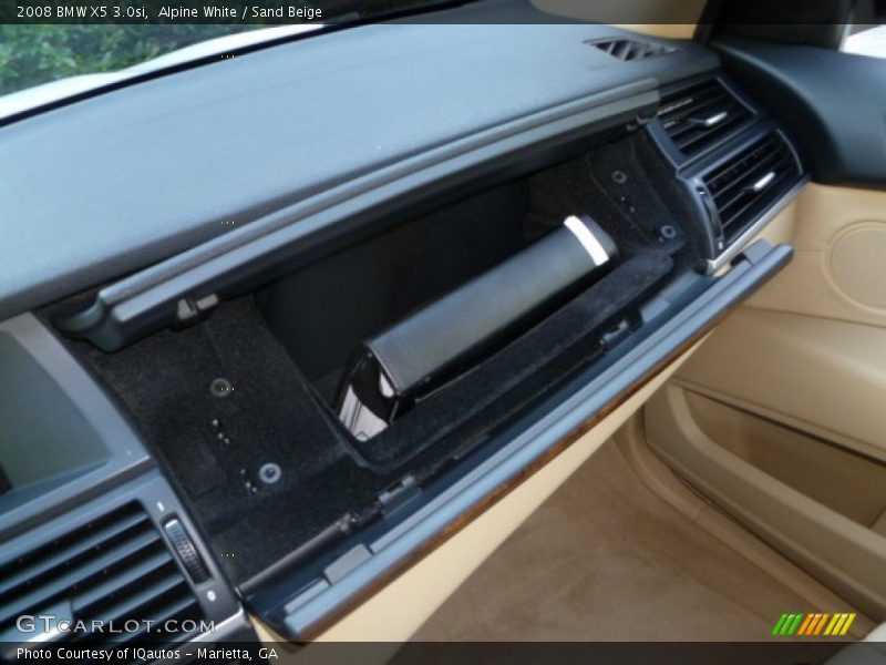 Alpine White / Sand Beige 2008 BMW X5 3.0si