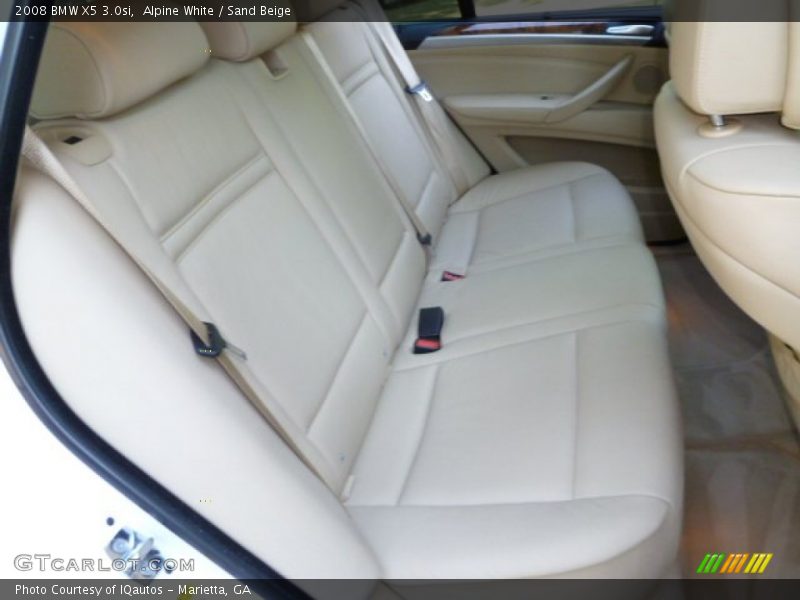 Alpine White / Sand Beige 2008 BMW X5 3.0si