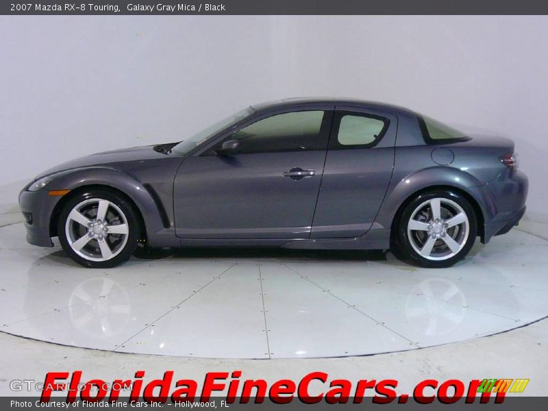 Galaxy Gray Mica / Black 2007 Mazda RX-8 Touring