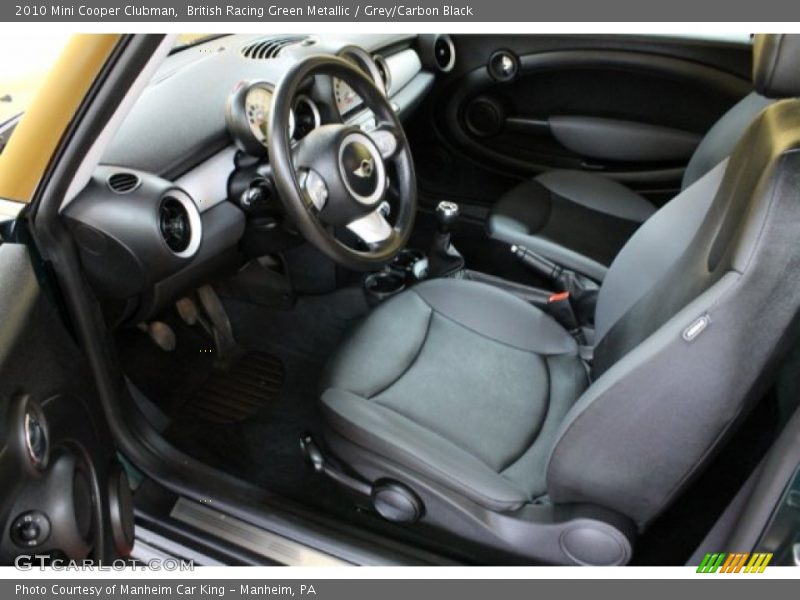 British Racing Green Metallic / Grey/Carbon Black 2010 Mini Cooper Clubman