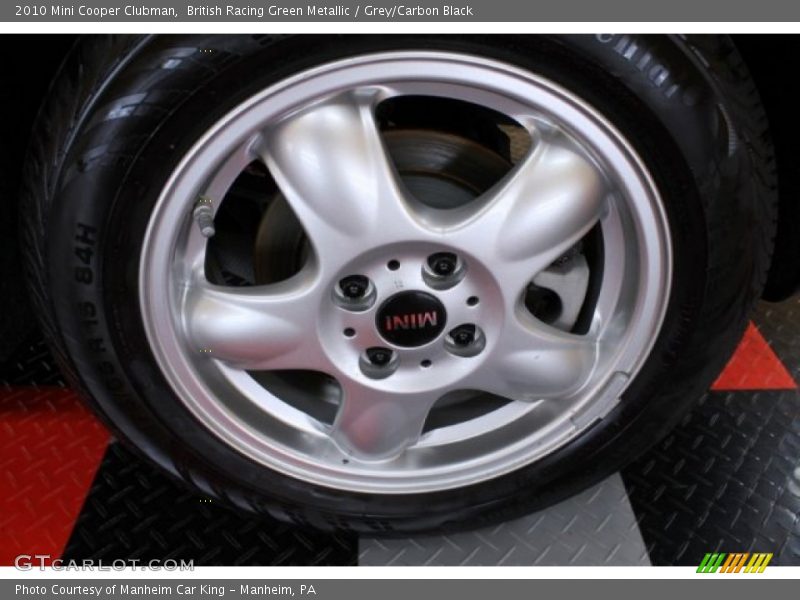 British Racing Green Metallic / Grey/Carbon Black 2010 Mini Cooper Clubman