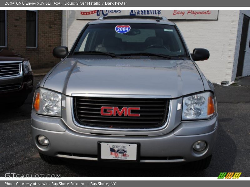 Liquid Silver Metallic / Dark Pewter 2004 GMC Envoy XUV SLT 4x4