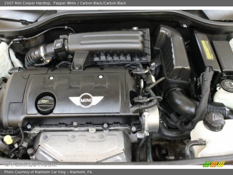 Pepper White / Carbon Black/Carbon Black 2007 Mini Cooper Hardtop