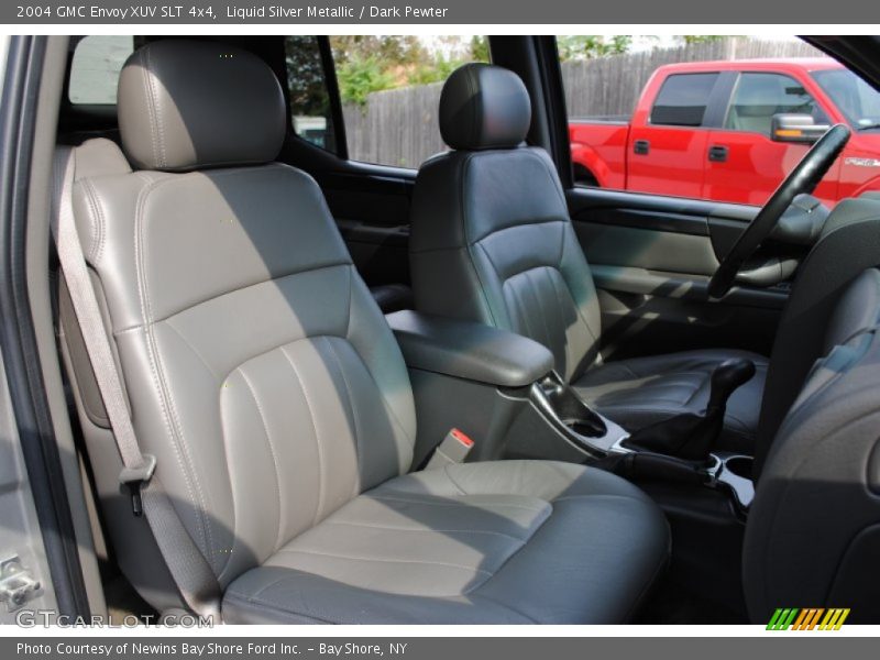 Liquid Silver Metallic / Dark Pewter 2004 GMC Envoy XUV SLT 4x4