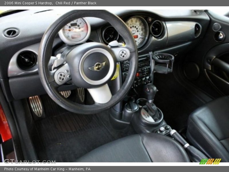 Chili Red / Panther Black 2006 Mini Cooper S Hardtop