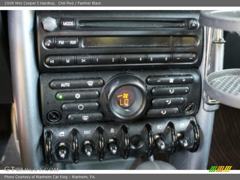 Chili Red / Panther Black 2006 Mini Cooper S Hardtop